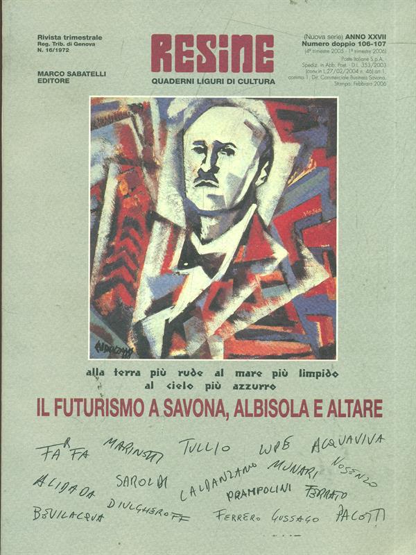 Resine  Quaderni liguri di cultura N. 106-107