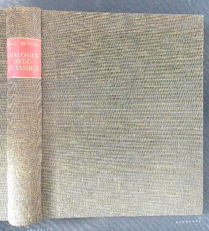 Dialogue avec le visible - Renè Huyghe - copertina