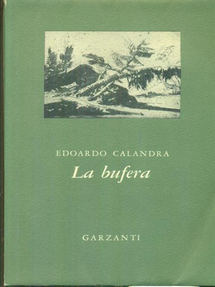 La  bufera - Edoardo Calandra - copertina
