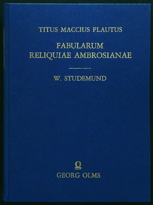 Fabularium reliquiae ambrosianae