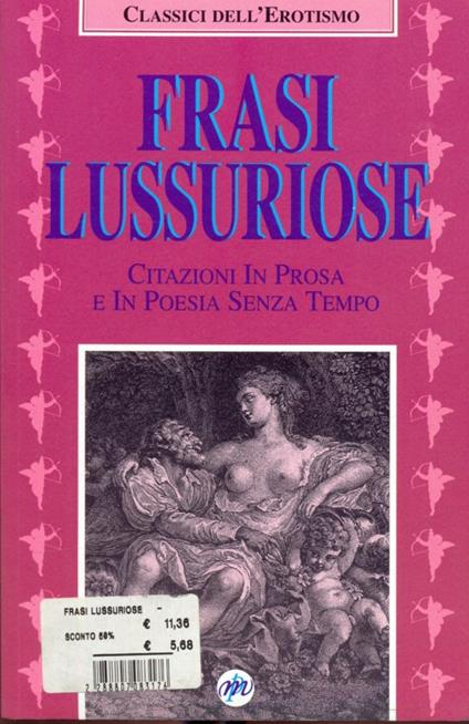 Frasi lussuriose - copertina