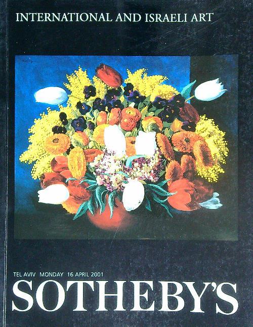 Sotheby's Tel Aviv, 16 April 2001 International and Israeli Art