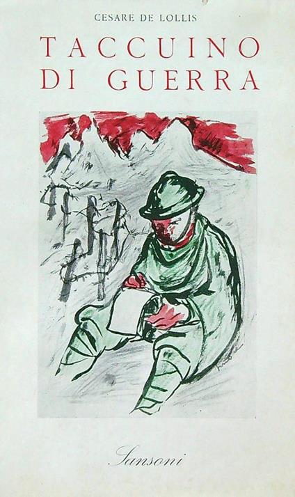 Taccuino di guerra - Cesare De Lollis - copertina