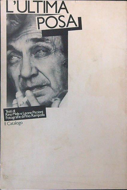 L' ultima posa - copertina