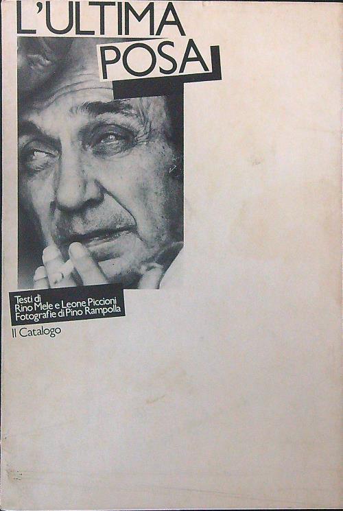 L' ultima posa - copertina