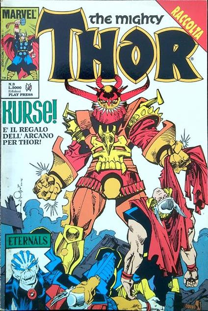 The Mighty Thor. Raccolta n. 3 - copertina