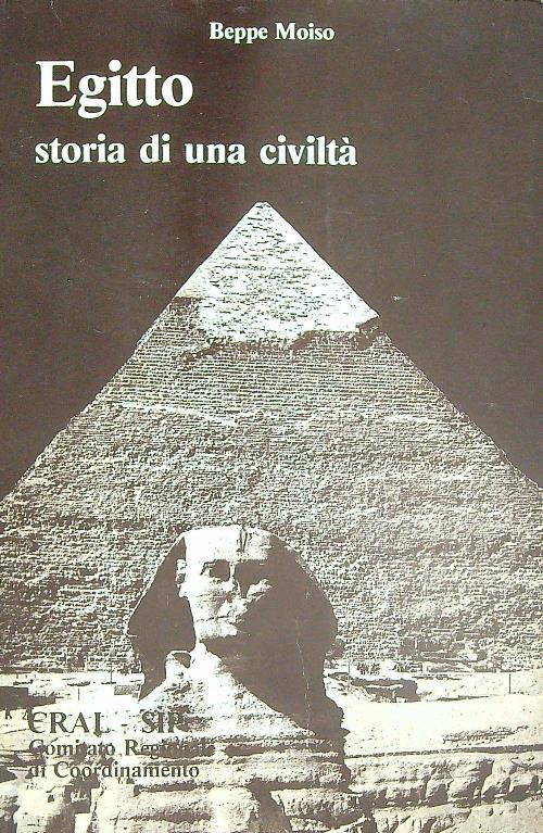 Egitto storia di una civiltà - Beppe Moiso - copertina
