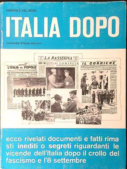 Italia dopo - Annibale Del Mare - copertina