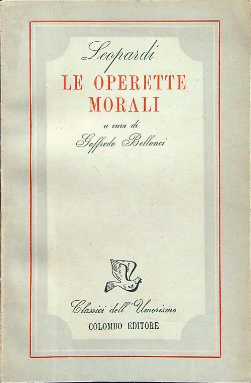 Le operette morali