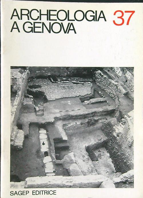 Archeologia a Genova - copertina