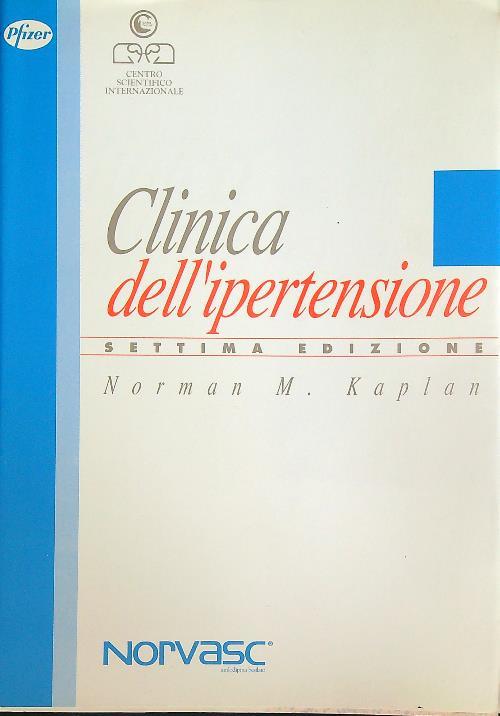 Clinica dell'ipertensione - Norman Kaplan - copertina