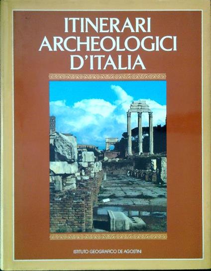 Itinerari archeologici d'Italia - Flavio Conti - copertina