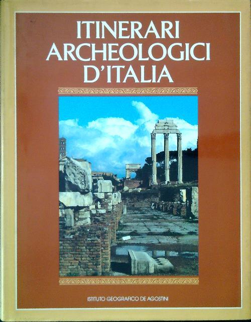 Itinerari archeologici d'Italia - Flavio Conti - copertina
