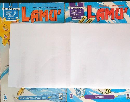 Young Lamù 1-2 - Rumiko Takahashi - copertina
