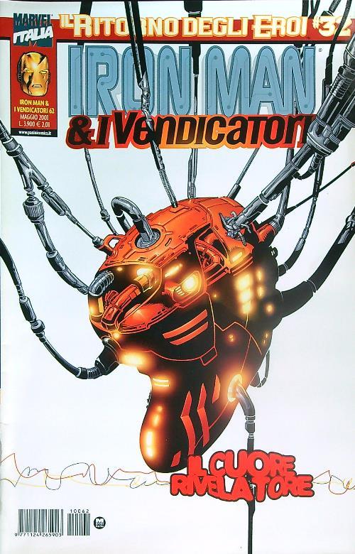 Iron Man e i Vendicatori 62/2001 - copertina