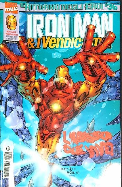 Iron Man & i Vendicatori 66/sett 2001 - copertina