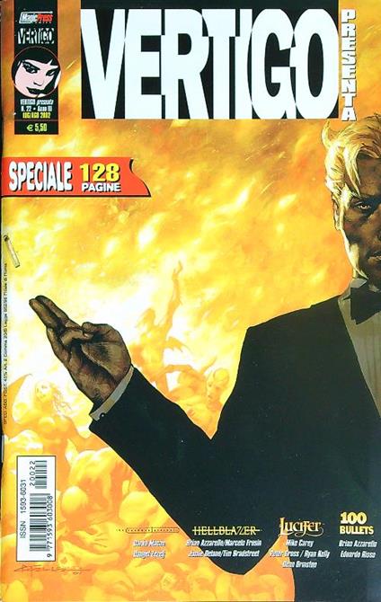 Vertigo 22/ Lug-Ago 2002 - copertina