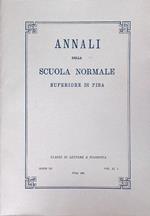 Annali della Scuola Normale Superiore di Pisa Serie III Vol XI, 3