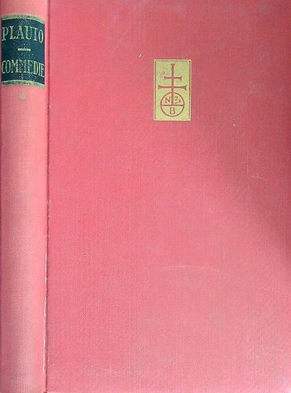Commedie. Vol 1 - Plauto - copertina