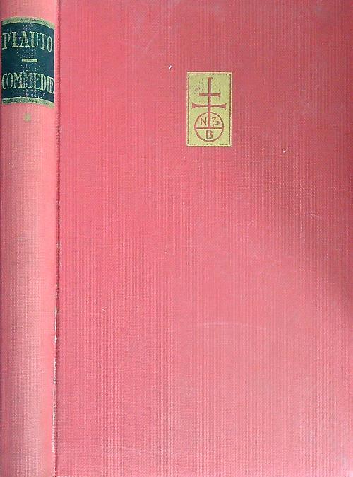 Commedie. Vol 1 - Plauto - copertina