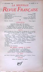 La nouvelle revue Francaise 96/ dec 1960
