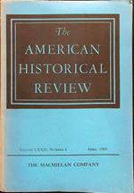 The american historical review n.4 april 1969