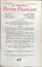 La nouvelle revue francaise 93/novembre 1960