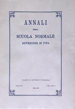 Annali della Scuola Normale Superiore di Pisa Serie III Vol XVIII, 2 - 1988