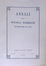 Annali della Scuola Normale Superiore di Pisa Serie III Vol V, 4 - 1975