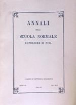 Annali della Scuola Normale Superiore di Pisa Serie III Vol III, 3 - 1973