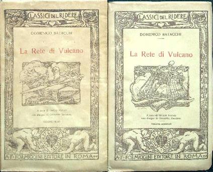 La Rete di Vulcano 2vv - Domenico Batacchi - copertina