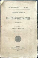 Del rinnovamento civile d'Italia vol.II