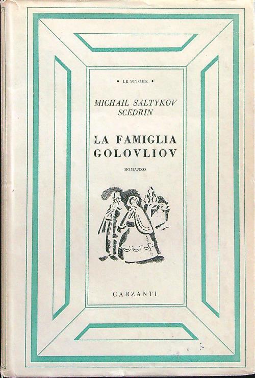 La famiglia Golovliov - Michail Saltykov Scedrin - copertina