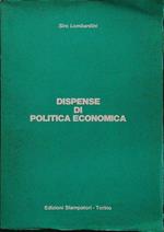 Dispense di politica economica