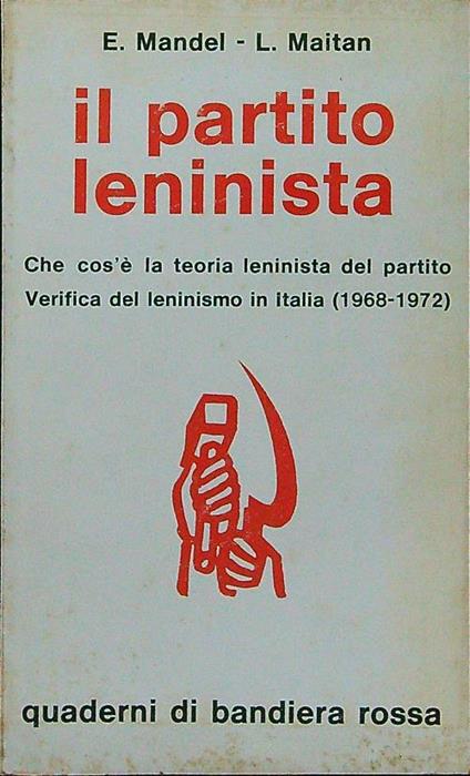 Il partito leninista - Mandel - copertina