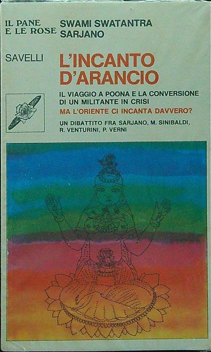 L' incanto d'arancio - Swami Swatantra Sarjano - copertina