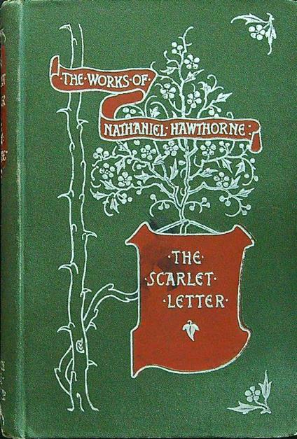 The scarlet letter - Nathaniel Hawthorne - copertina