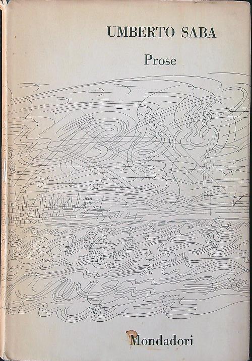 Prose - Umberto Saba - copertina