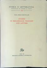 Studies in renaissance thought and letters