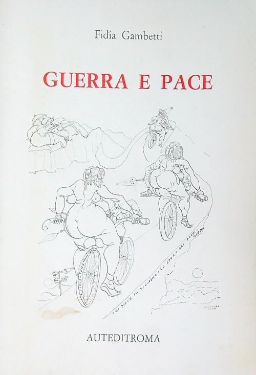 Guerra e pace. Dedica dell'autore