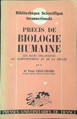 Precis de biologie humaine