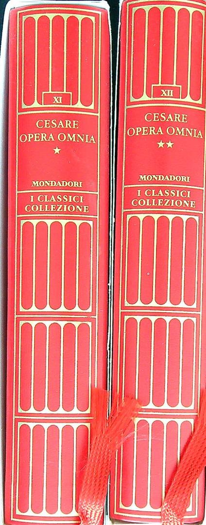 Opera omnia. Allegato a Panorama. 2vv - Cesare - copertina