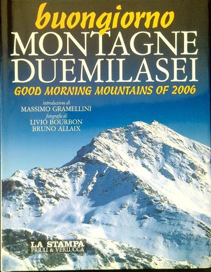 Buongiorno Montagne Duemilasei - copertina