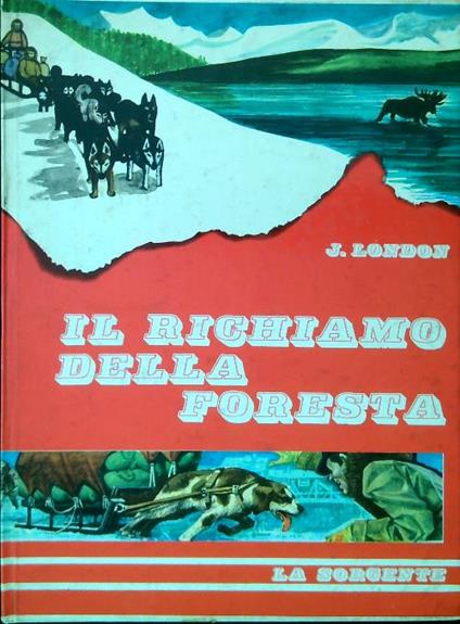 Il richiamo della foresta - J. London - copertina