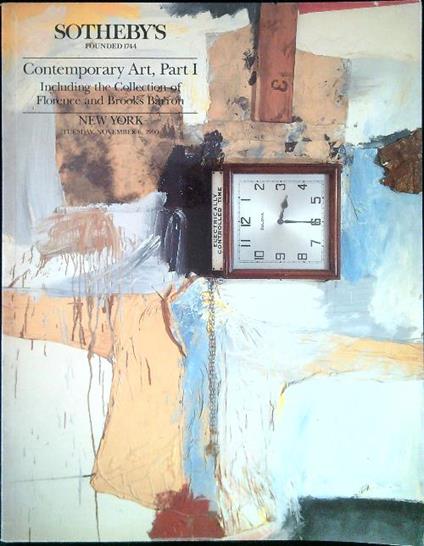 Sale 6090 Contemporary Art, Part I - November 6, 1990 - copertina