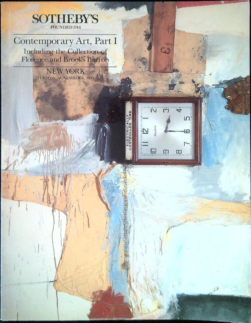 Sale 6090 Contemporary Art, Part I - November 6, 1990 - copertina