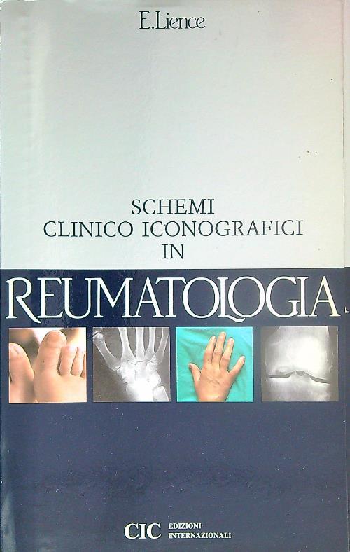 Schemi clinico iconografici in reumatologia - E. Lience - copertina