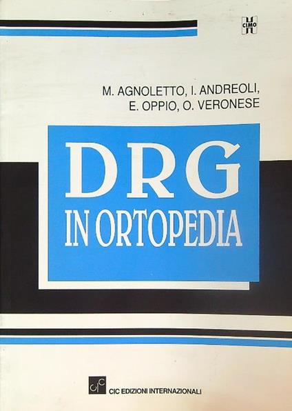 DRG in ortopedia - copertina