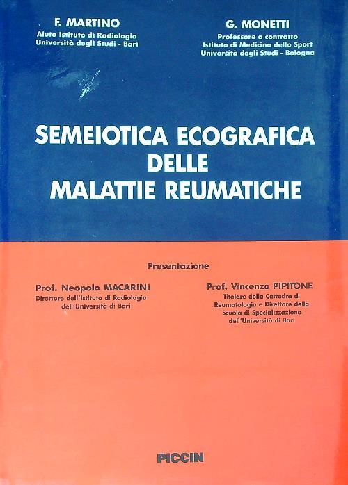 Semeiotica ecografica delle malattie reumatiche