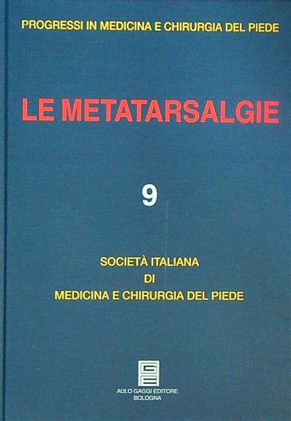 Le metatarsalgie - copertina